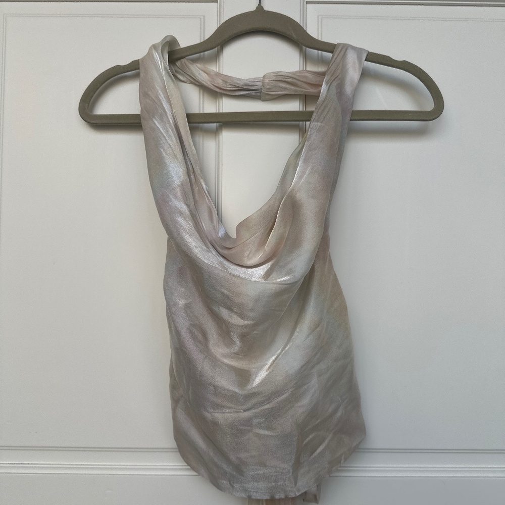 Halter Open Back Top